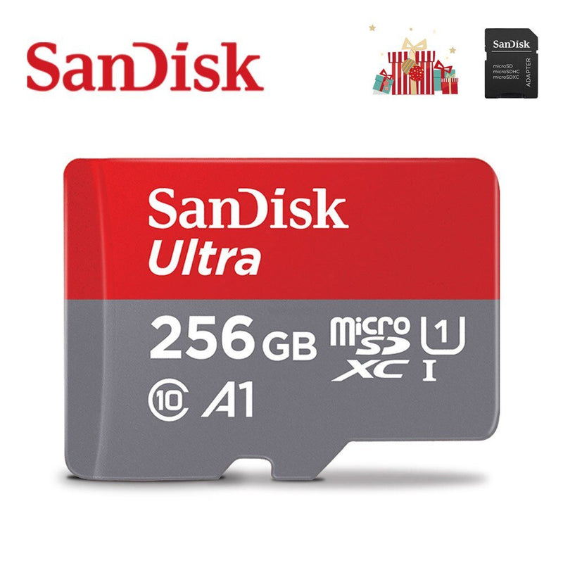 SanDisk A1 Memory Card 256GB 200GB 128GB 64GB 98MB/S 32GB 16GB Micro sd card Class10 UHS-1 flash card Memory Microsd TF/SD Card - Starttech Online Market