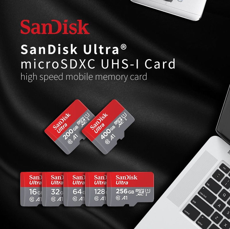 SanDisk A1 Memory Card 256GB 200GB 128GB 64GB 98MB/S 32GB 16GB Micro sd card Class10 UHS-1 flash card Memory Microsd TF/SD Card - Starttech Online Market
