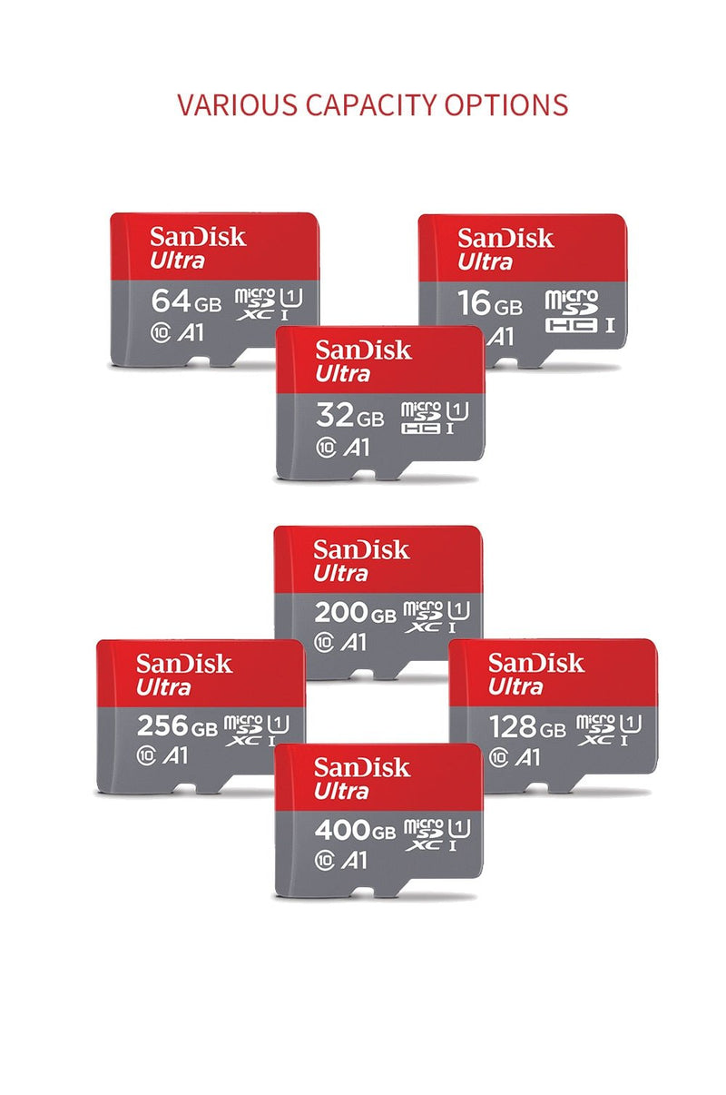 SanDisk A1 Memory Card 256GB 200GB 128GB 64GB 98MB/S 32GB 16GB Micro sd card Class10 UHS-1 flash card Memory Microsd TF/SD Card - Starttech Online Market