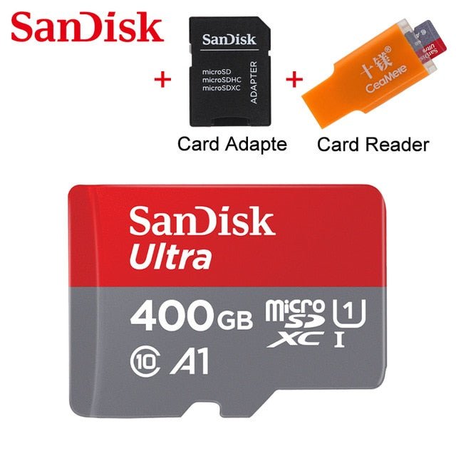 SanDisk A1 Memory Card 256GB 200GB 128GB 64GB 98MB/S 32GB 16GB Micro sd card Class10 UHS-1 flash card Memory Microsd TF/SD Card - Starttech Online Market