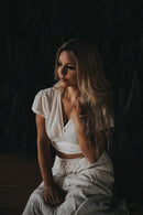 Savannah Wrap Top | Cream - Starttech Online Market