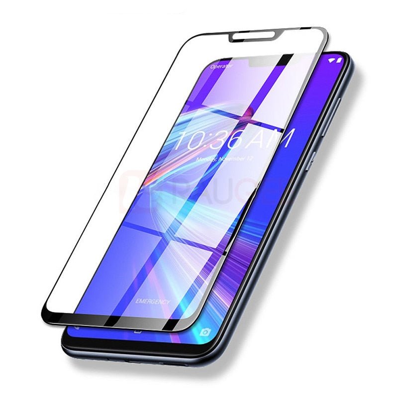 Screen Protector For Asus Zenfone Max Pro M2 ZB631KL Tempered Glass 9H Full Cover Glass For ZB631KL ZB633KL Tempered Glass Guard - Starttech Online Market