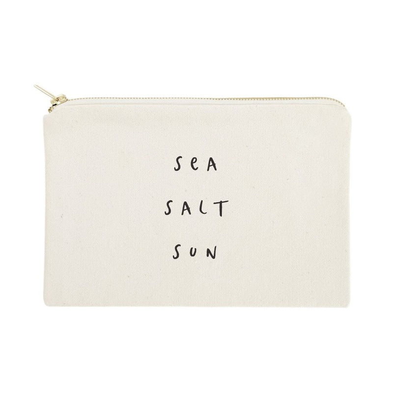 Sea Salt Sun Cotton Canvas Cosmetic Bag - Starttech Online Market