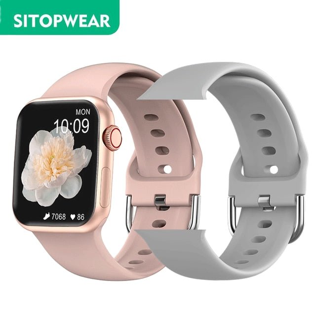 SitopWear Unisex Smart Watch 2022 Wireless Charging Smartwatch Bluetooth Calls Fitness Bracelet - Starttech Online Market