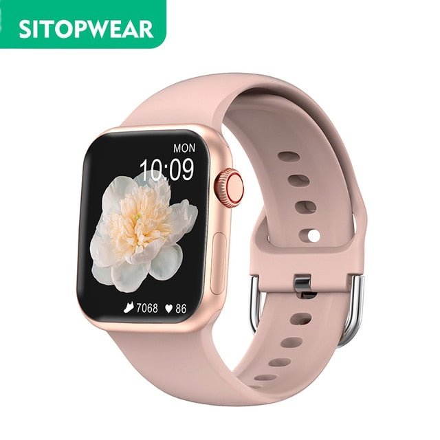 SitopWear Unisex Smart Watch 2022 Wireless Charging Smartwatch Bluetooth Calls Fitness Bracelet - Starttech Online Market