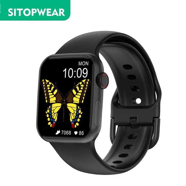 SitopWear Unisex Smart Watch 2022 Wireless Charging Smartwatch Bluetooth Calls Fitness Bracelet - Starttech Online Market