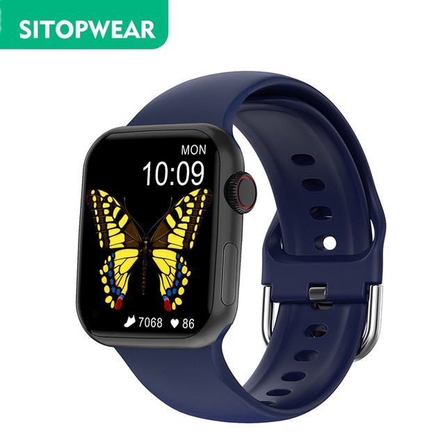 SitopWear Unisex Smart Watch 2022 Wireless Charging Smartwatch Bluetooth Calls Fitness Bracelet - Starttech Online Market
