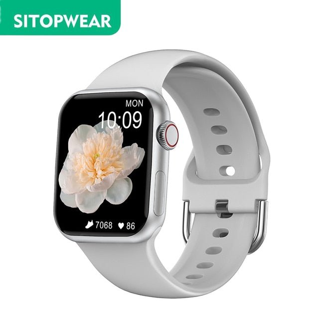 SitopWear Unisex Smart Watch 2022 Wireless Charging Smartwatch Bluetooth Calls Fitness Bracelet - Starttech Online Market