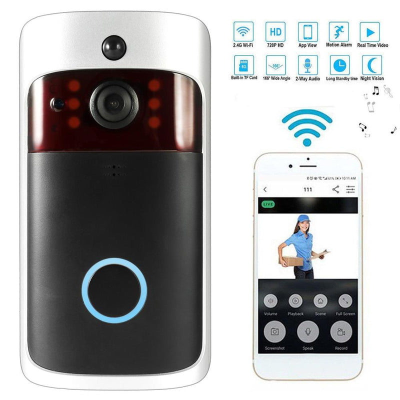 Smart Wireless DoorBell with Night Vision - Starttech Online Market
