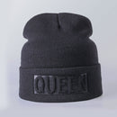 Solid color embossed knitted hat - Starttech Online Market