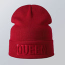 Solid color embossed knitted hat - Starttech Online Market