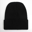 Solid Unisex Beanie Autumn Winter Wool Blends Soft Warm Knitted Skull Hats Gorro Ski 21 Colours Beanies - Starttech Online Market