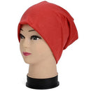 Spring Autumn Turban Cap Casual Unisex Hip-Hop Solid Color Knit Beanie Hats For Women Men - Starttech Online Market