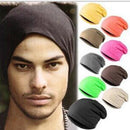 Spring Autumn Turban Cap Casual Unisex Hip-Hop Solid Color Knit Beanie Hats For Women Men - Starttech Online Market