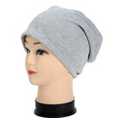 Spring Autumn Turban Cap Casual Unisex Hip-Hop Solid Color Knit Beanie Hats For Women Men - Starttech Online Market