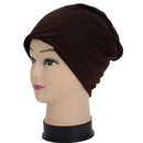 Spring Autumn Turban Cap Casual Unisex Hip-Hop Solid Color Knit Beanie Hats For Women Men - Starttech Online Market