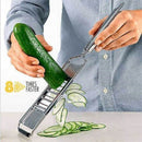 Stainless Steel Multifunctional Manual Chopper Shredding Machine Slicer Stainless Steel Kitchen Tool - Starttech Online Market