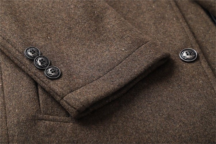 STG Men Brand Winter Warm Jacket Fashion Windproof Coat With Slim Adjustable Vest - Starttech Online Market