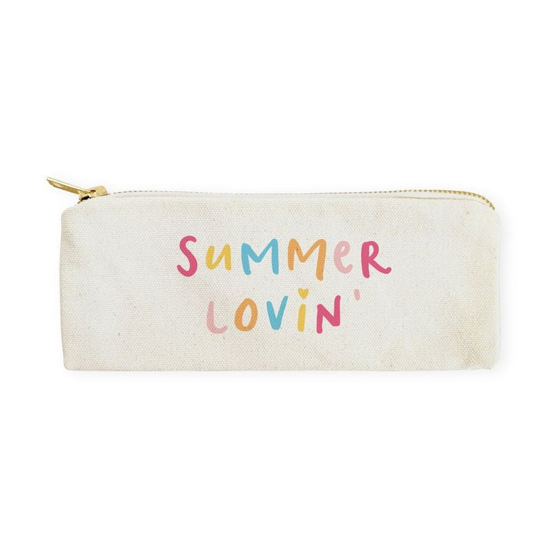 Summer Lovin' Cotton Canvas Pencil Case and Travel Pouch - Starttech Online Market