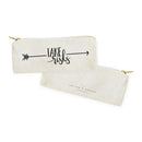 Take Risks Cotton Canvas Pencil Case and Travel Pouch - Starttech Online Market