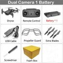 Teeggi M69G FPV Selfie Dron Foldable RC Drone with 1080P HD Camera WiFi Optical Flow Positioning Quadcopter VS VISUO XS809HW X12 - Starttech Online Market