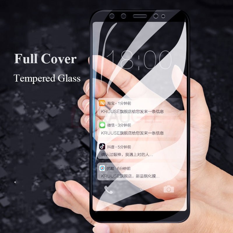 Tempered Glass For Asus Zenfone Max Pro M1 ZB602KL Tempered Glass Full Cover 9H Anti-Explosion Screen Protector Film ZB601KL - Starttech Online Market