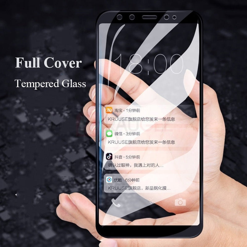 Tempered Glass For Asus Zenfone Max Pro M1 ZB602KL Tempered Glass Full Cover 9H Anti-Explosion Screen Protector Film ZB601KL - Starttech Online Market