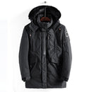 Thick Cotton Padded Down Warm Coat Autumn Fur Hooded Winter Jacket - Starttech Online Market