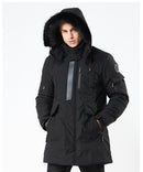 Thick Cotton Padded Down Warm Coat Autumn Fur Hooded Winter Jacket - Starttech Online Market