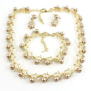 Three-piece women's jewelry set - Starttech Online Market