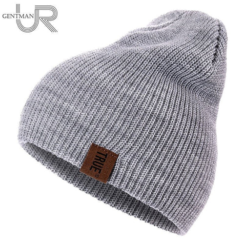 True Casual Beanies for Men Women Warm Knitted Winter Hat Fashion Solid Hip-hop Beanie Hat Unisex Cap - Starttech Online Market