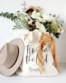 Trust in the Lord, Proverbs 3:5 Cotton Canvas Tote Bag - Starttech Online Market