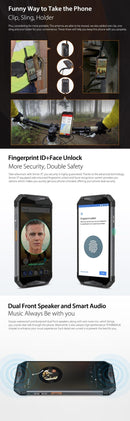 Ulefone Armor 3T IP68 Waterproof Mobile Phone Android 8.1 5.7inch 21MP helio P23 Octa Core NFC 10300mAh Walkie Talkie Smartphone - Starttech Online Market