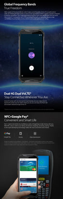 Ulefone Armor 3T IP68 Waterproof Mobile Phone Android 8.1 5.7inch 21MP helio P23 Octa Core NFC 10300mAh Walkie Talkie Smartphone - Starttech Online Market