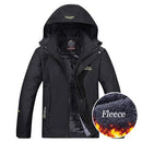 UNCO&BOROR Winter jacket men outwear waterproof windbreaker jacket male thick plus velvet warm Hooded men`s casual jacket coat - Starttech Online Market