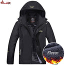 UNCO&BOROR Winter jacket men outwear waterproof windbreaker jacket male thick plus velvet warm Hooded men`s casual jacket coat - Starttech Online Market