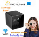 UNIC P1 series projector P1+H Or P1 Pocket Home Movie Projector Proyector Beamer Mini DLP projector mini projector P1 + H wifi - Starttech Online Market