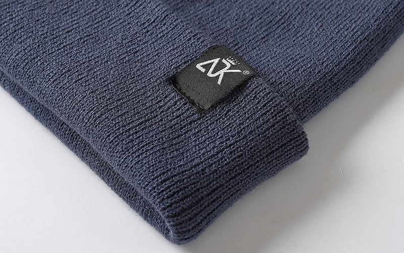 Unisex Knitted ADK Tags Woman's Beanies For Winter Breathable Men Gorras Simple Warm Solid Casual Lady Beanies - Starttech Online Market