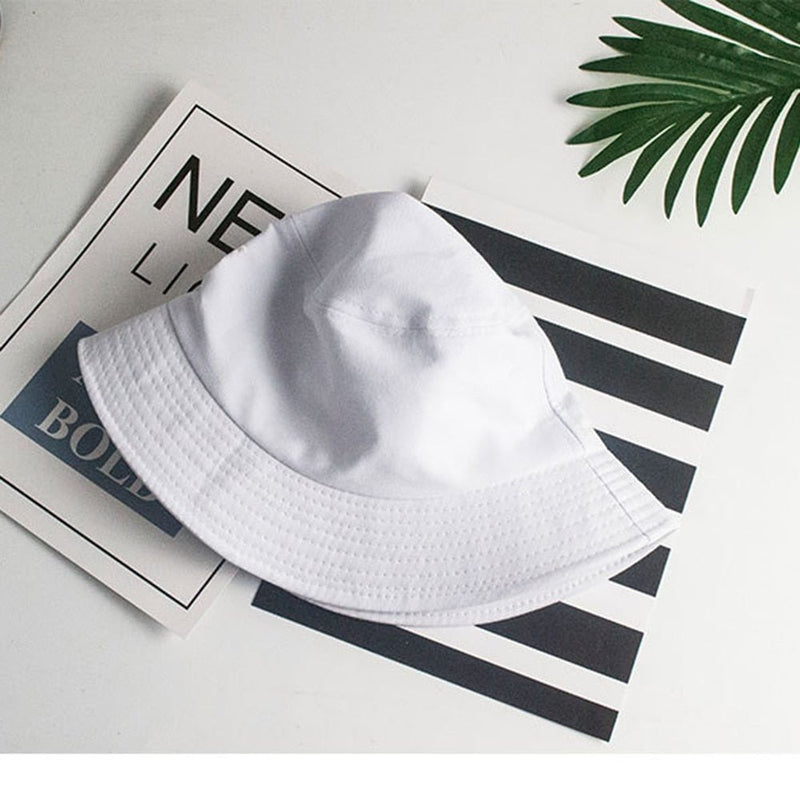 Unisex Spring Summer Sunshade Hat Candy Colour Flat Top Bucket Hats Head - Starttech Online Market