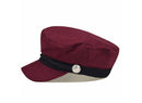 USPOP 2019 hot Autumn fashion women's wool hat British style warm retro newsboy caps military octagonal cap female visor caps - Starttech Online Market
