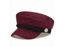 USPOP 2019 hot Autumn fashion women's wool hat British style warm retro newsboy caps military octagonal cap female visor caps - Starttech Online Market