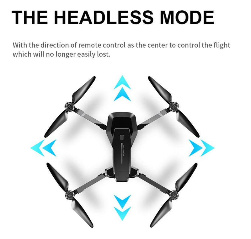 Visuo ZEN K1 GPS RC Drone with 4K HD Dual Camera Gesture Control 5G Wifi FPV Brushless Motor Flight 28mins - Starttech Online Market