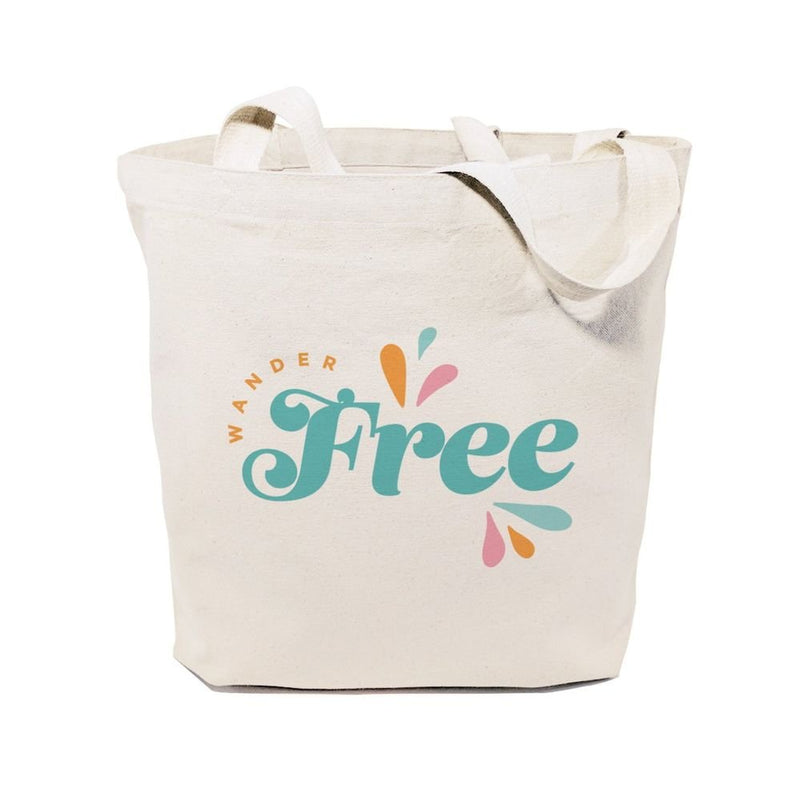 Wander Free Cotton Canvas Tote Bag - Starttech Online Market