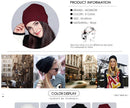 Warm Beanie 2019 Fashion Autumn Hats For Women Winter Brand New Lattice Cotton Knitted Hat Female Skullies Beanies Lady Bonnet - Starttech Online Market