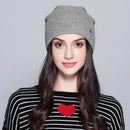 Warm Beanie 2019 Fashion Autumn Hats For Women Winter Brand New Lattice Cotton Knitted Hat Female Skullies Beanies Lady Bonnet - Starttech Online Market