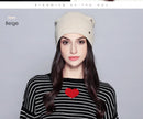 Warm Beanie 2019 Fashion Autumn Hats For Women Winter Brand New Lattice Cotton Knitted Hat Female Skullies Beanies Lady Bonnet - Starttech Online Market