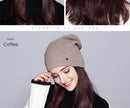 Warm Beanie 2019 Fashion Autumn Hats For Women Winter Brand New Lattice Cotton Knitted Hat Female Skullies Beanies Lady Bonnet - Starttech Online Market