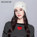 Warm Beanie 2019 Fashion Autumn Hats For Women Winter Brand New Lattice Cotton Knitted Hat Female Skullies Beanies Lady Bonnet - Starttech Online Market