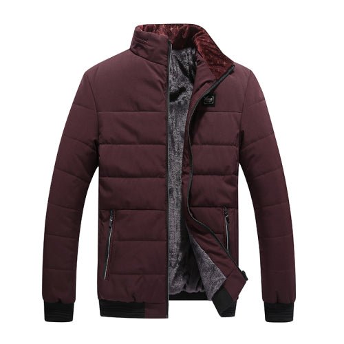 Winter Brand Men Jacket Fur Hood With Cashmere Plus Size 5XL Winter Jacket High Quality Fashion Men's Coat Hot Sale Cotton suit - Starttech Online Market