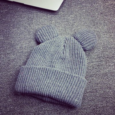 Winter Cap Hats For Women Ear Cute Crochet Braided Knit Beanies Hat Warm Cap Hat Bonnet Homme Gorro - Starttech Online Market